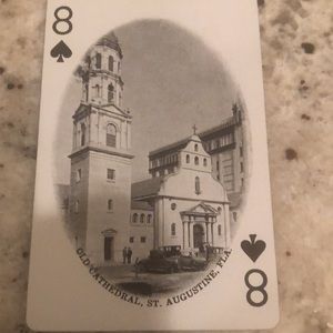 VNTG: Each Card a Different Site: Florida E. Coast Souv. Playing Cards, See Pics